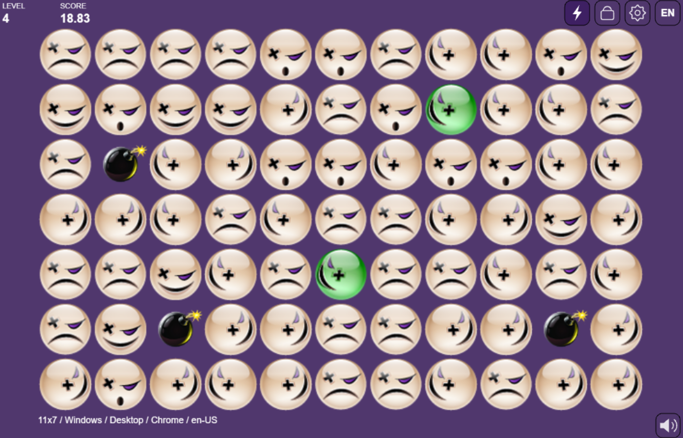 VectorPath game board - Rollo smileys